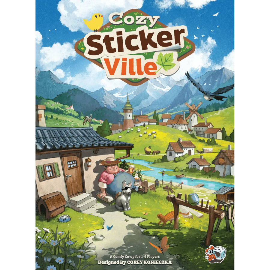Cozy Stickerville (EN) - Unexpected Games - Board Games