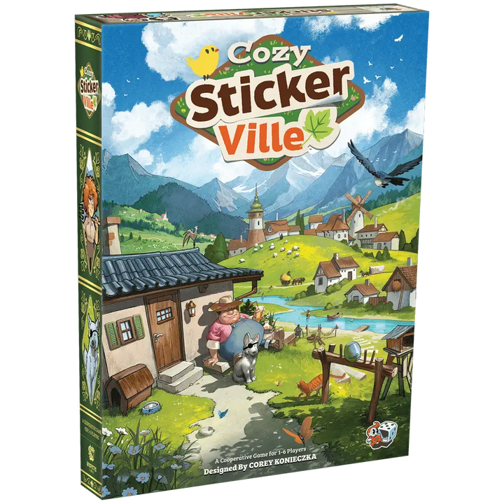 Cozy Stickerville (EN) - Unexpected Games - Board Games