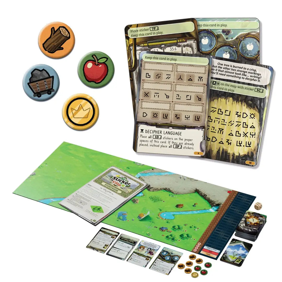 Cozy Stickerville (EN) - Unexpected Games - Board Games