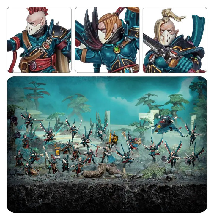 Warhammer 40k: Aeldari Corsairs - Battleforce - Eldritch Raiders (EN) - Games Workshop Ltd. - Miniature Games