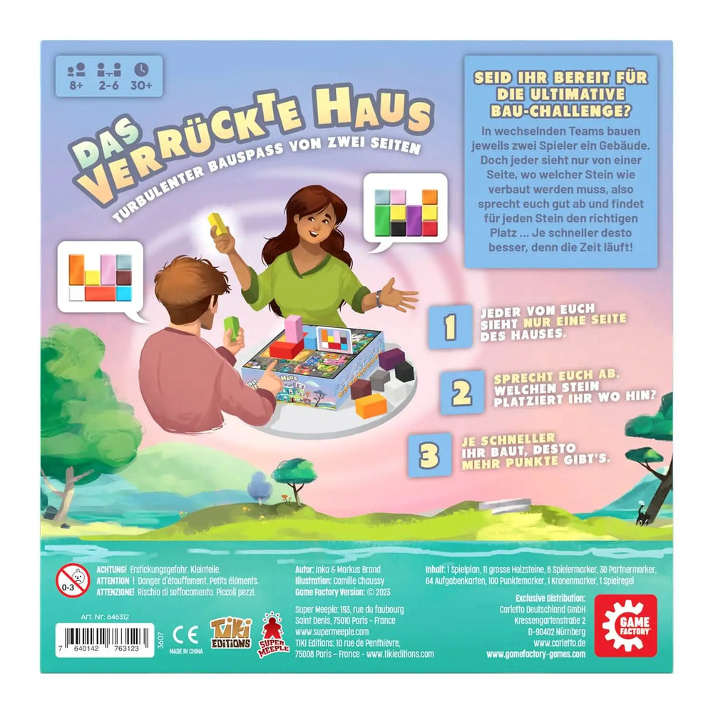 Das verrückte Haus (DE) - Game Factory - Board Games