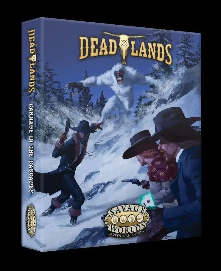 Deadlands RPG: The Weird West - Boxed Set - Carnage in the Cascades (EN) - Pinnacle Entertainment Group - Roleplaying