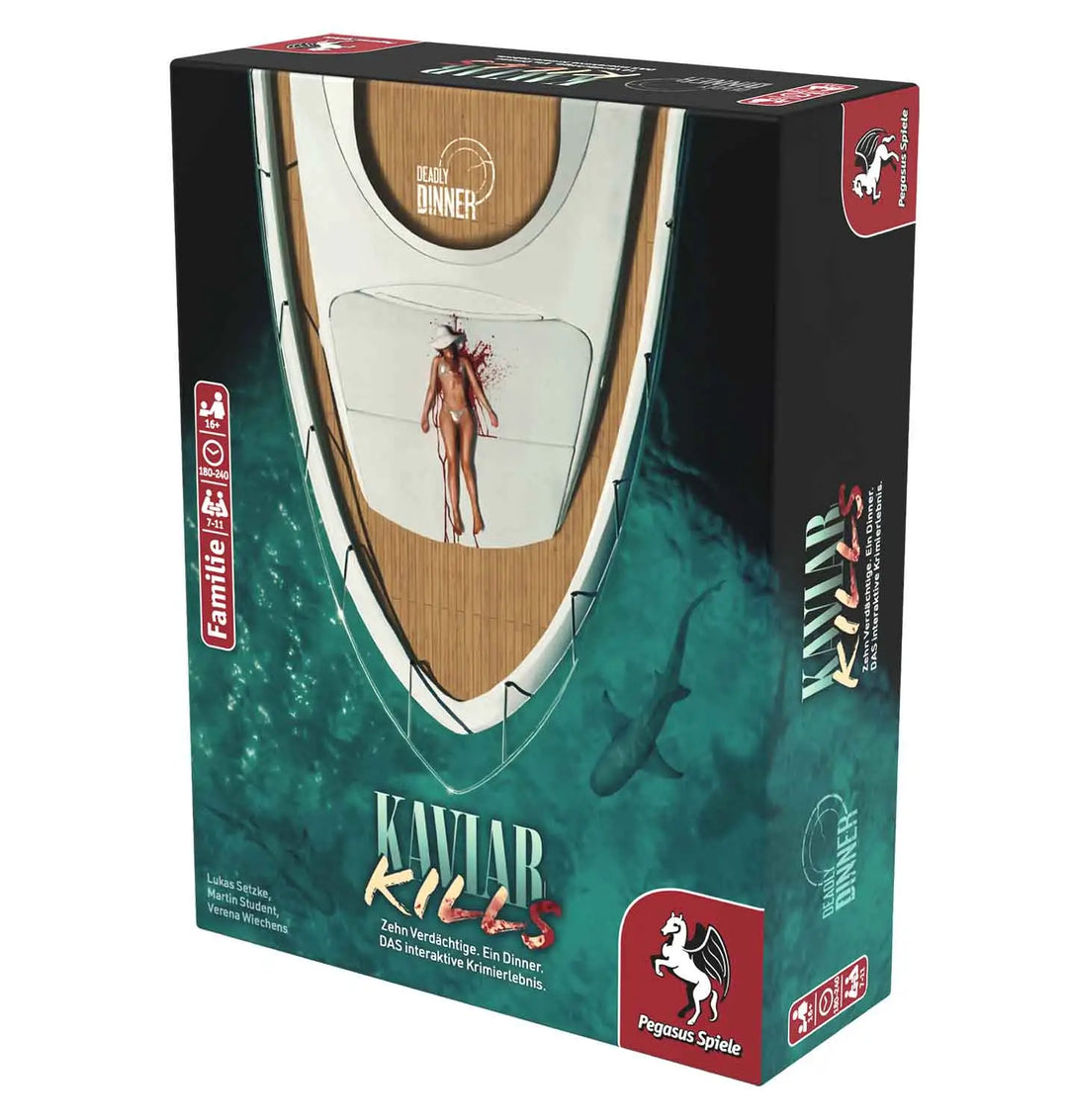 Deadly Dinner: Kaviar Kills (DE) - Pegasus Spiele - Board Games