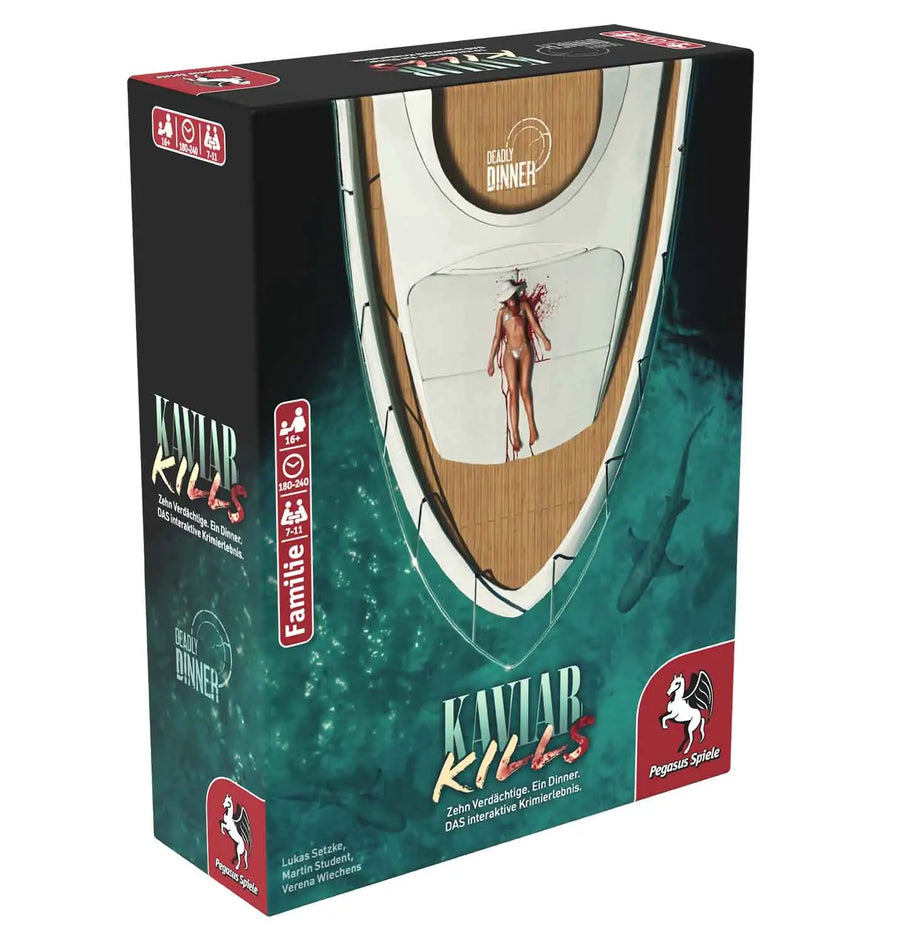 Deadly Dinner: Kaviar Kills (DE) - Pegasus Spiele - Board Games