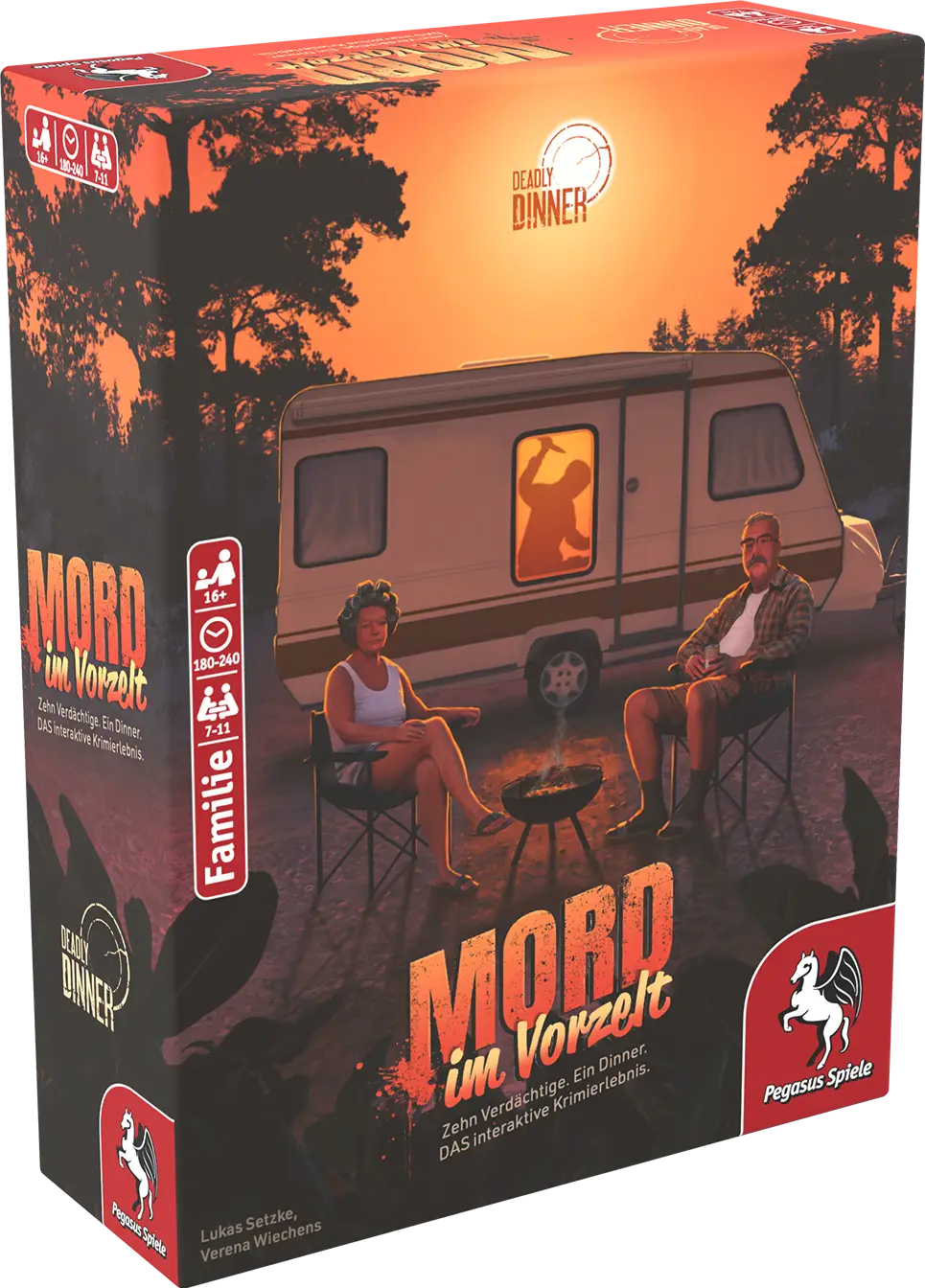 Deadly Dinner: Mord im Vorzelt (DE) - Pegasus Spiele - Board Games