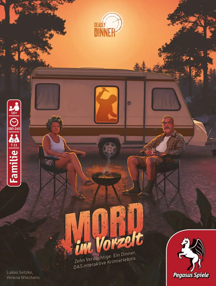 Deadly Dinner: Mord im Vorzelt (DE) - Pegasus Spiele - Board Games