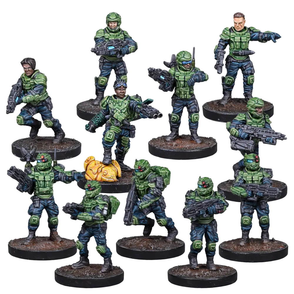 Deadzone: 3rd Edition - Two Player - Starter Set (EN) - Mantic Games - Miniature Games
