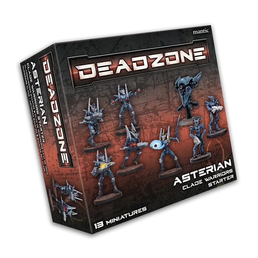 Deadzone: Asterian Clade Warriors - Starter - Mantic Games - Miniature Games