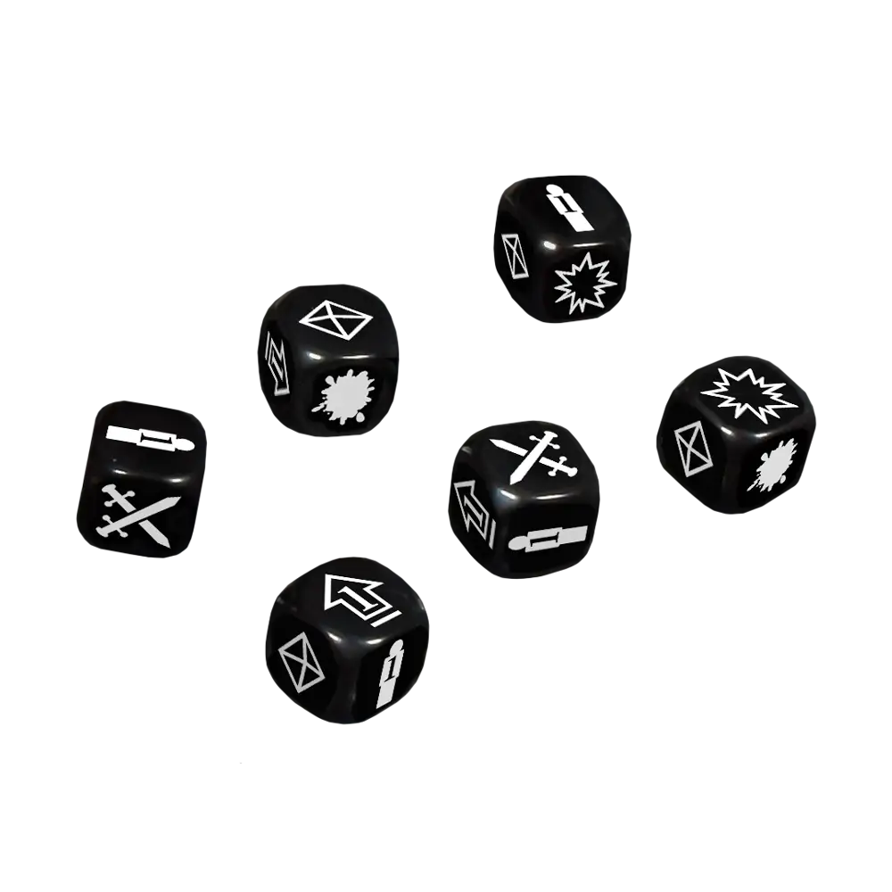 Deadzone: Command Dice Pack - Mantic Games - Accessories