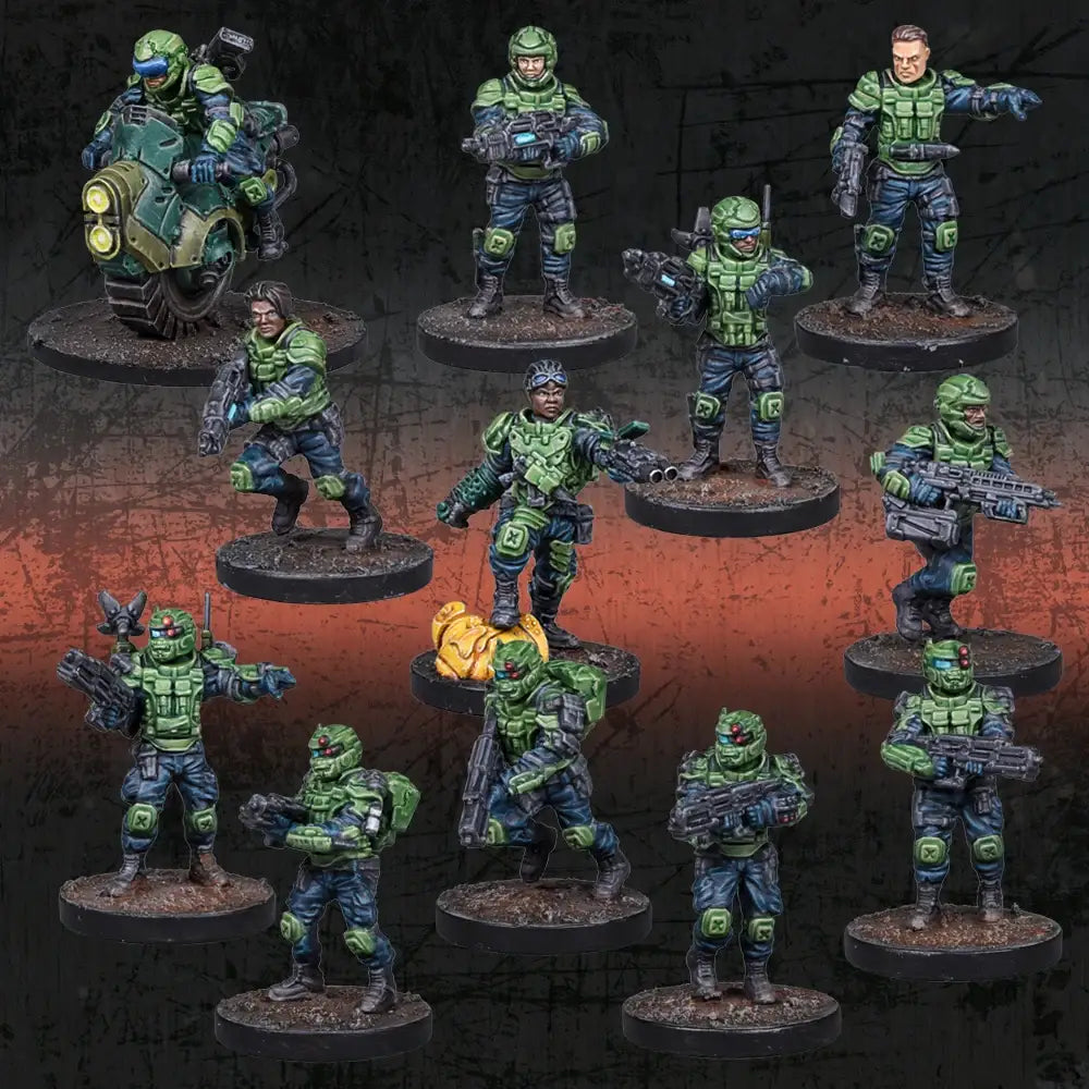 Deadzone: GCPS - Recon Squad - Starter - Mantic Games - Miniature Games
