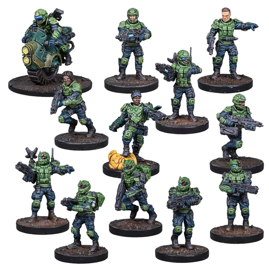 Deadzone: GCPS - Recon Squad - Starter - Mantic Games - Miniature Games
