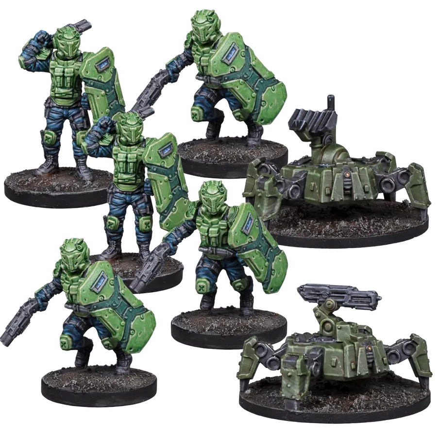 Deadzone: GCPS - Urban Pacification - Booster - Mantic Games - Miniature Games