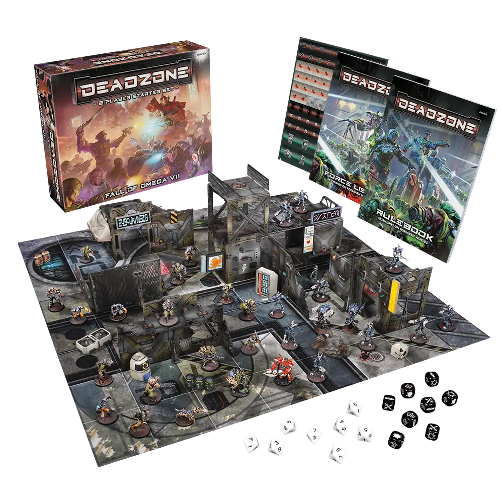 Deadzone: The Fall of Omega VII - Two-Player - Starter Set (EN) - Mantic Games - Miniature Games