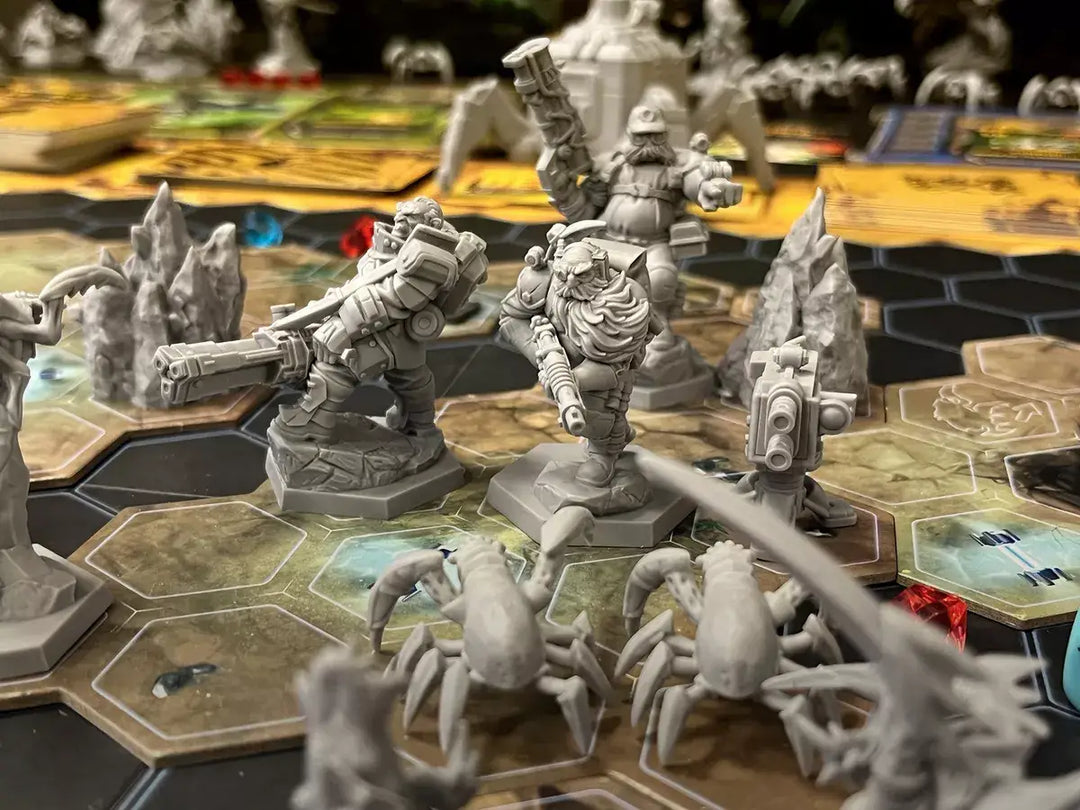 Deep Rock Galactic: 2nd Edition Deluxe (EN) Mood Publishing Board Games