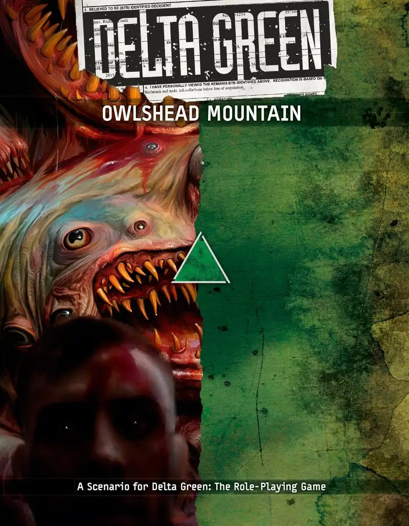 Delta Green: Owlshead Mountain (EN) - Arc Dream Publishing - Roleplaying Games