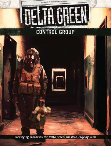 Delta Green RPG: Scenario Collection - Control Group (EN) - Arc Dream Publishing - Roleplaying Games