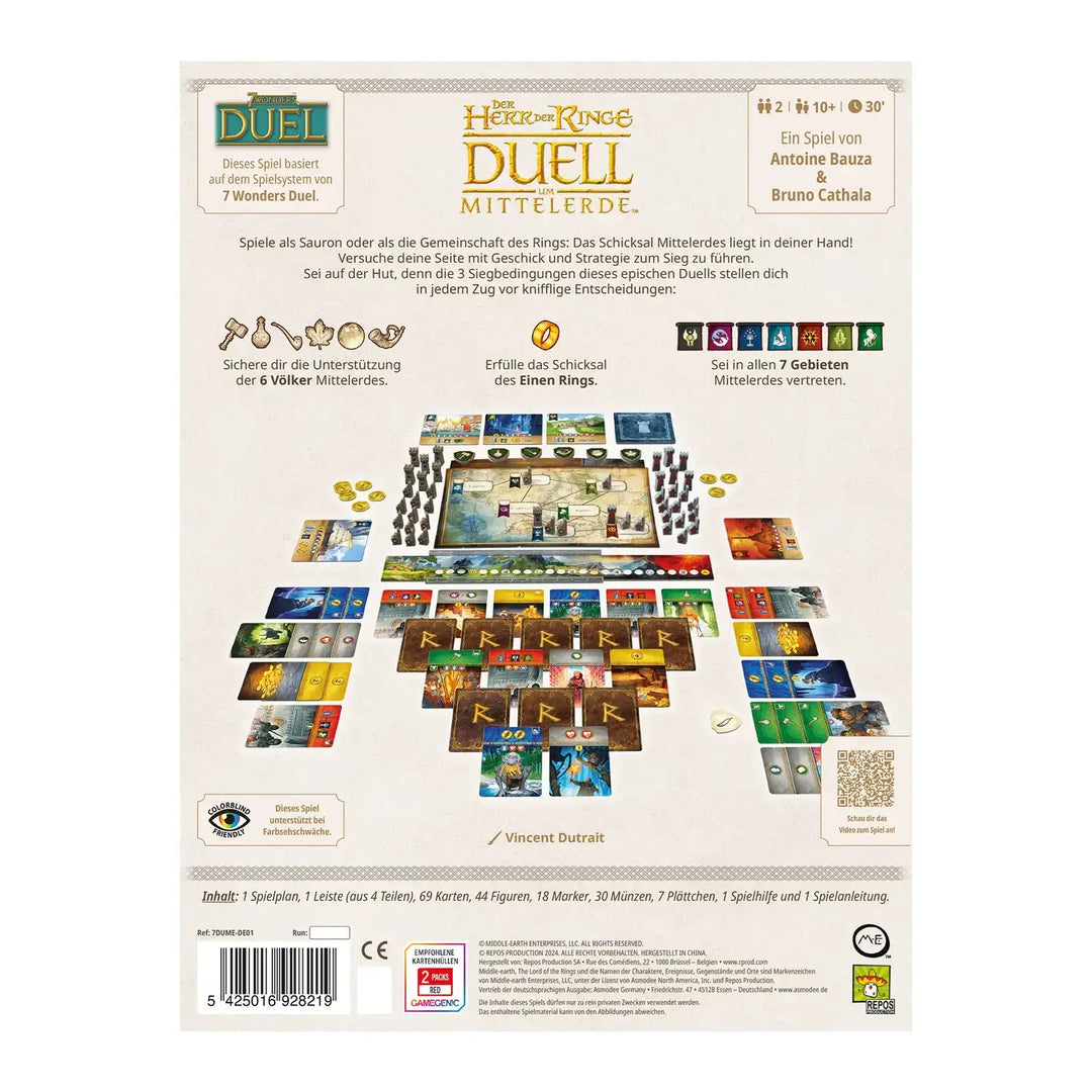 Der Herr der Ringe: Duell um Mittelerde (DE) - Repos Production - Board Games