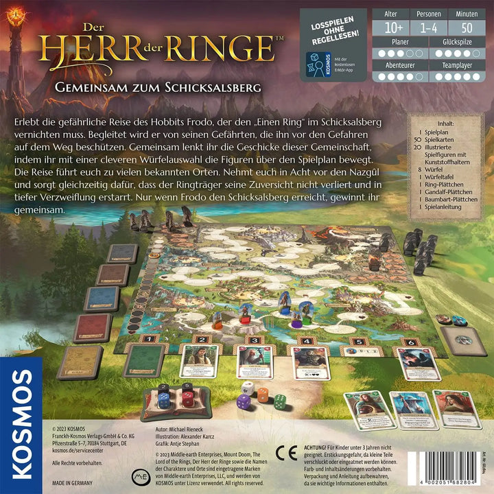 Der Herr der Ringe: Gemeinsam zum Schicksalsberg (DE) - KOSMOS - Board Games