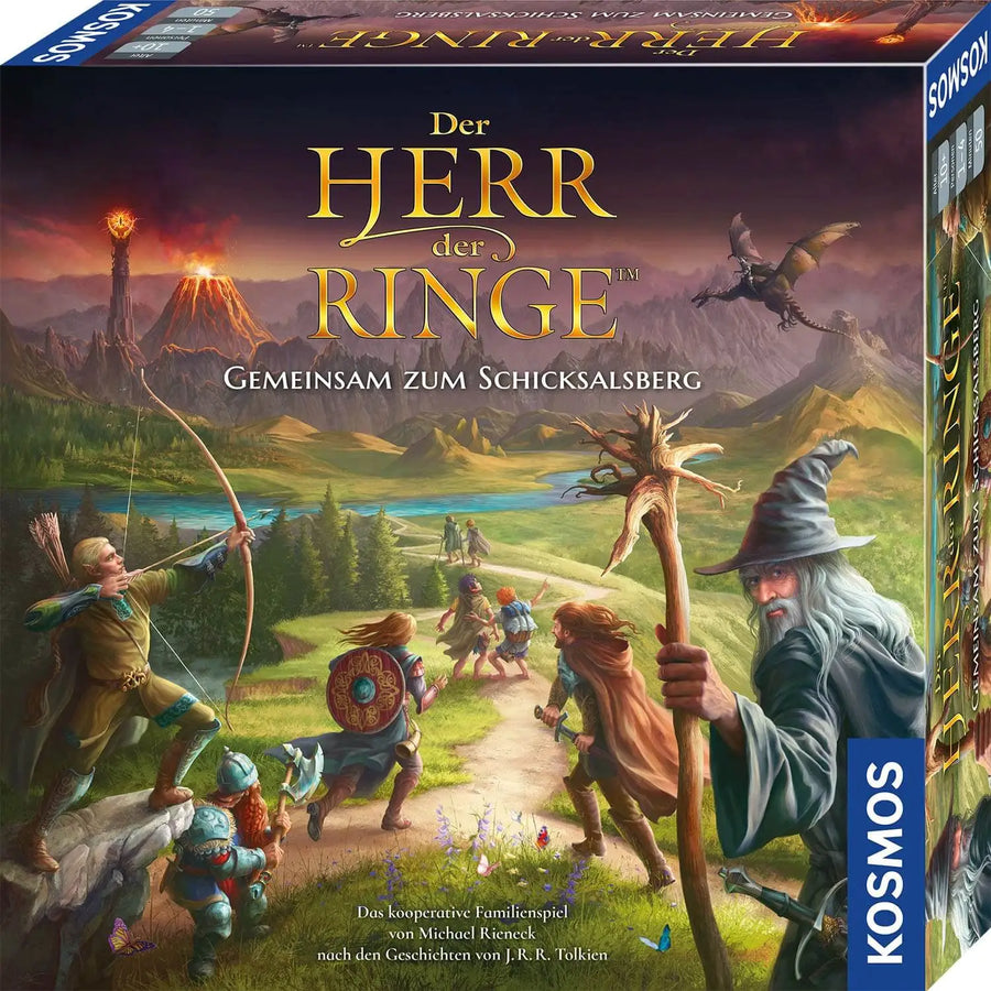 Der Herr der Ringe: Gemeinsam zum Schicksalsberg (DE) - KOSMOS - Board Games