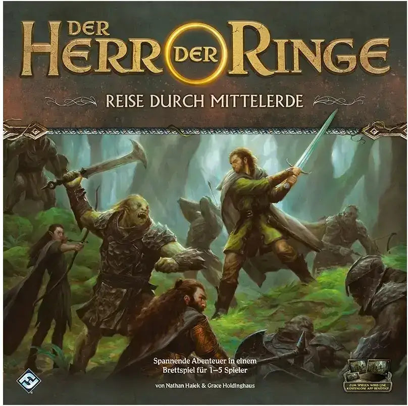 Der Herr der Ringe: Reise durch Mittelerde (DE) - Fantasy Flight Games - Board Games