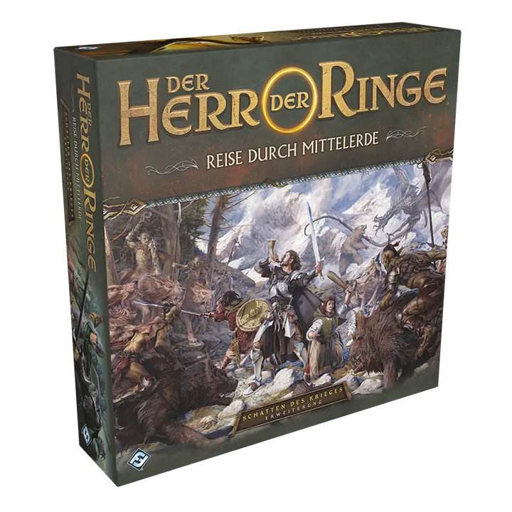 Der Herr der Ringe: Reise durch Mittelerde - Schatten des Krieges (DE) - Fantasy Flight Games - Board Games