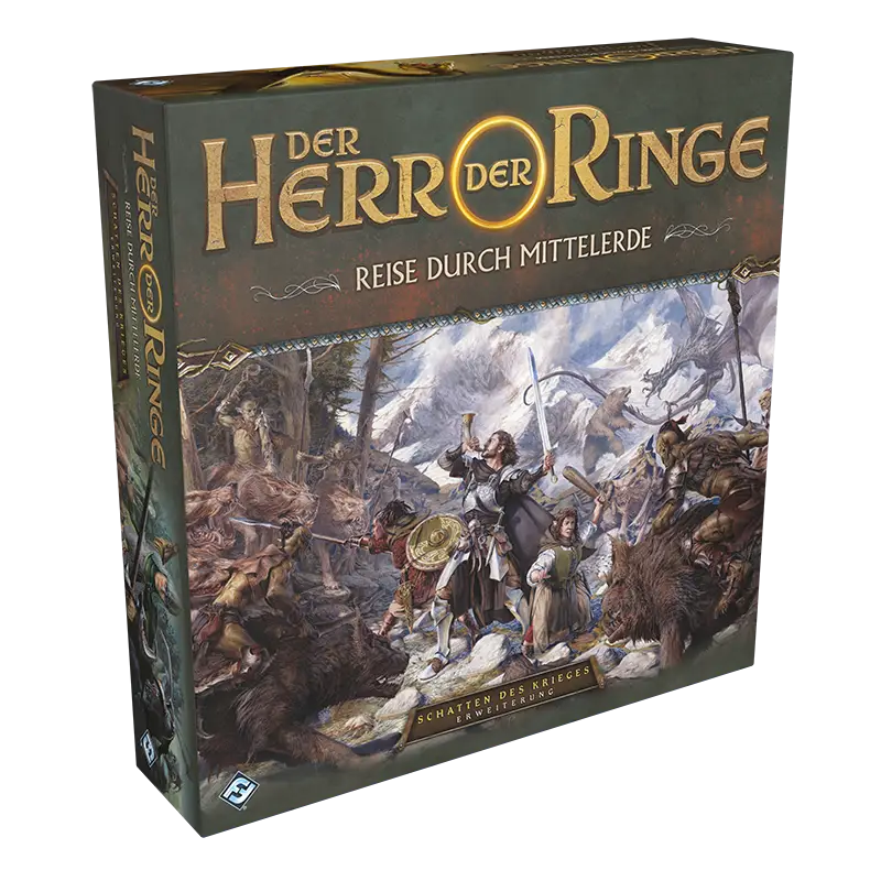 Der Herr der Ringe: Reise durch Mittelerde - Schatten des Krieges (DE) - Fantasy Flight Games - Board Games