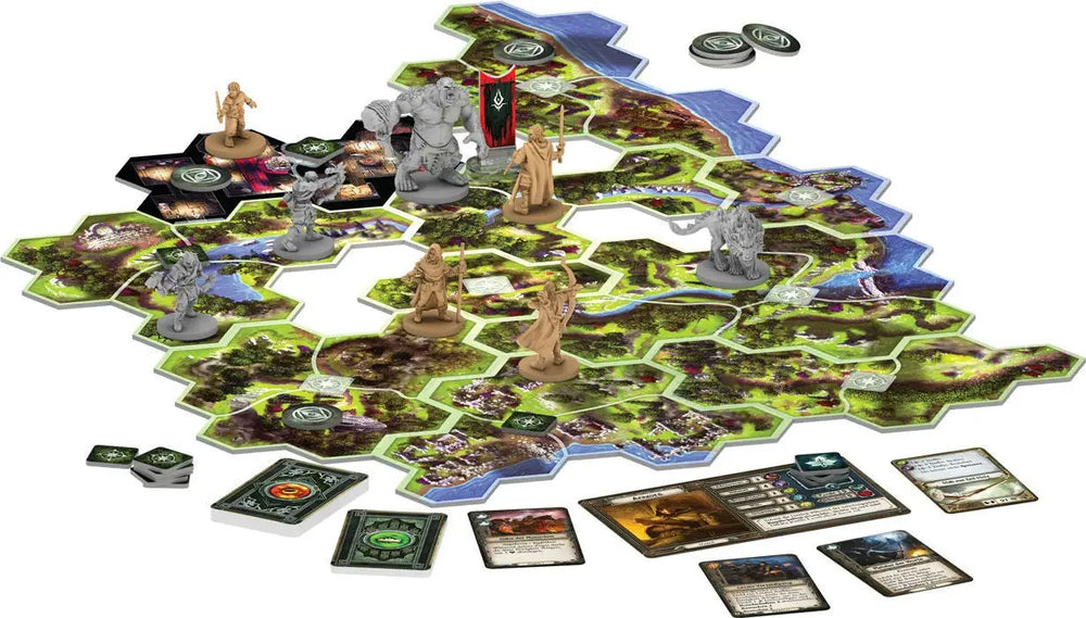 Der Herr der Ringe: Reise durch Mittelerde - Schatten des Krieges (DE) - Fantasy Flight Games - Board Games
