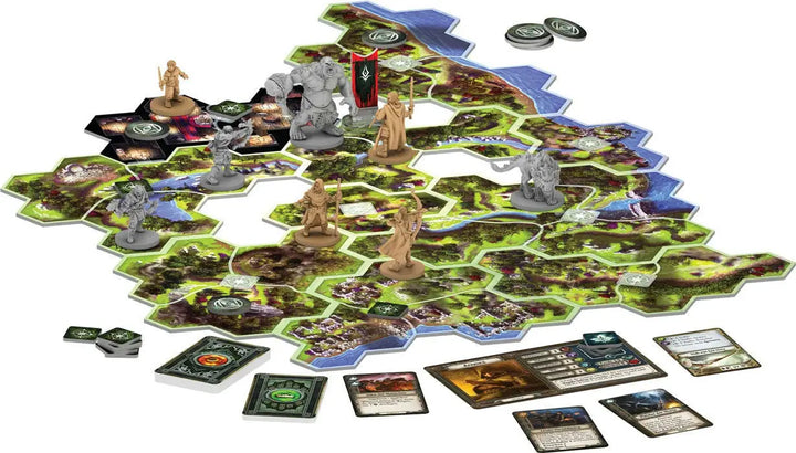 Der Herr der Ringe: Reise durch Mittelerde - Schatten des Krieges (DE) - Fantasy Flight Games - Board Games