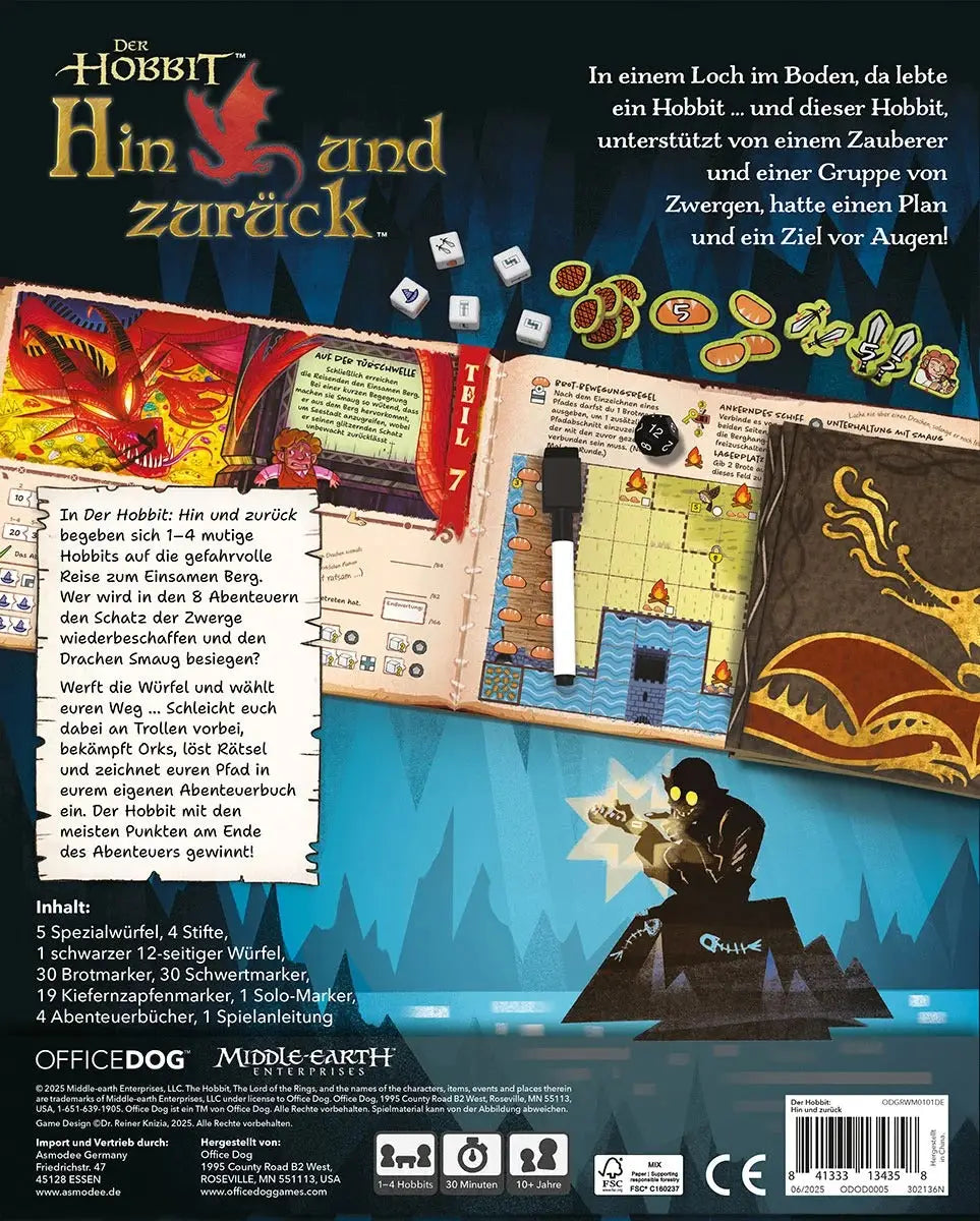 Der Hobbit: Hin und Zurück (DE) - Office Dog - Board Games