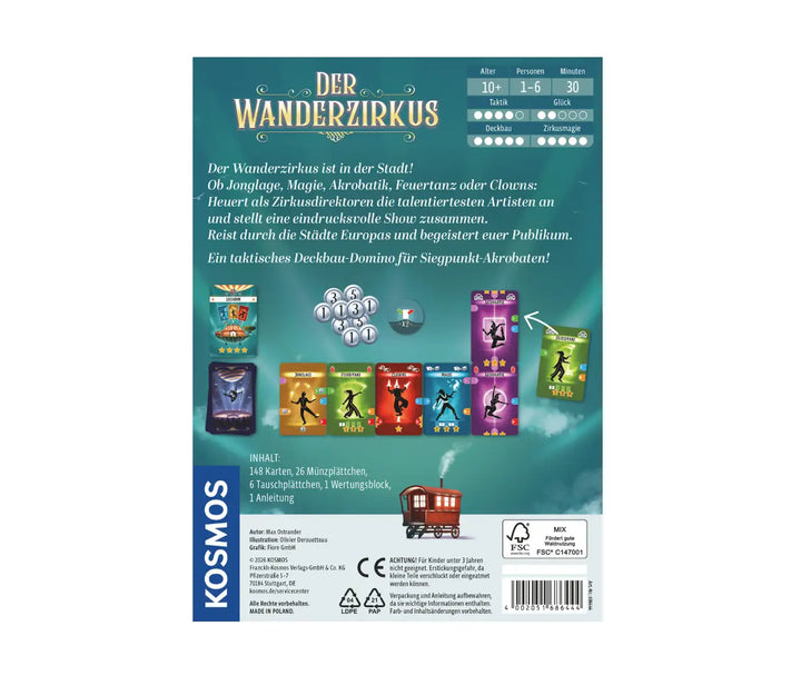 Der Wanderzirkus (DE) - KOSMOS - Board Games