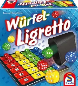Dice Ligretto (DE/FR/EN/IT) - Schmidt Spiele - Board Games