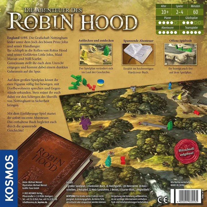 Die Abenteuer des Robin Hood (DE) - KOSMOS - Board Games
