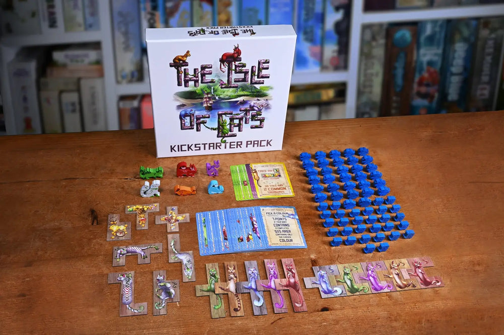 Die Insel der Katzen: Kickstarter Pack (DE) - Skellig Games - Board Games