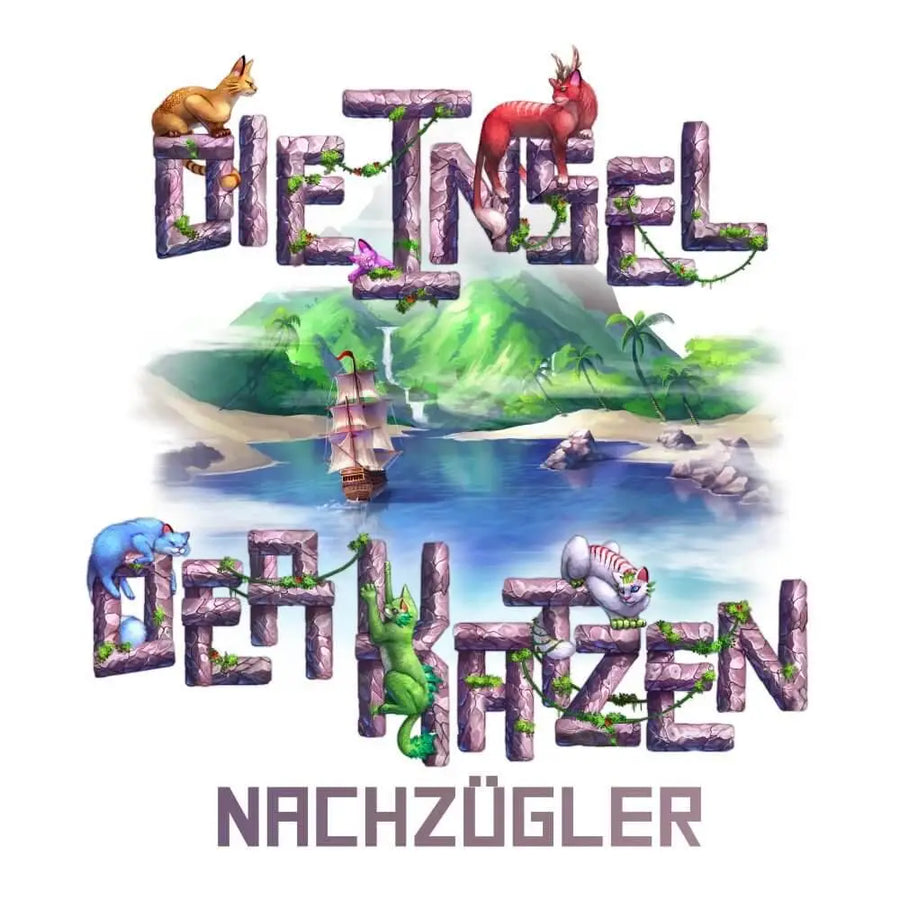 Die Insel der Katzen: Nachzügler-Erweiterung (DE) - Skellig Games - Board Games