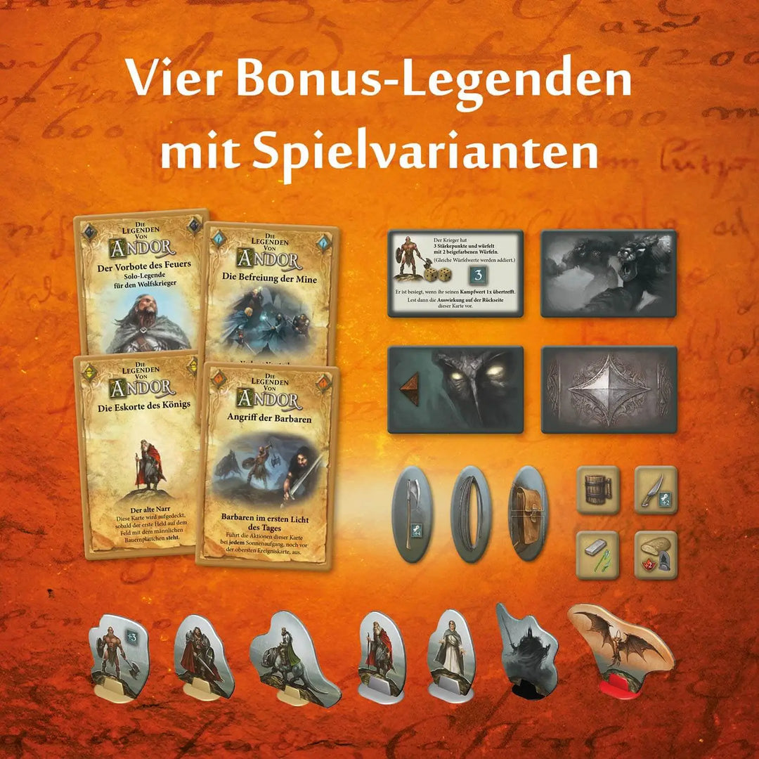 Die Legenden von Andor: Die Bonus-Box (DE) - KOSMOS - Board Games