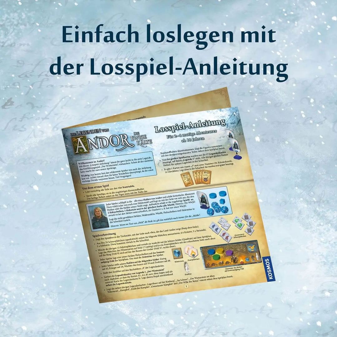 Die Legenden von Andor: Die ewige Kälte (DE) - KOSMOS - Board Games