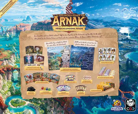 Die verlorenen Ruinen von Arnak: Verschlungene Pfade (DE) - Czech Games Edition - Board Games