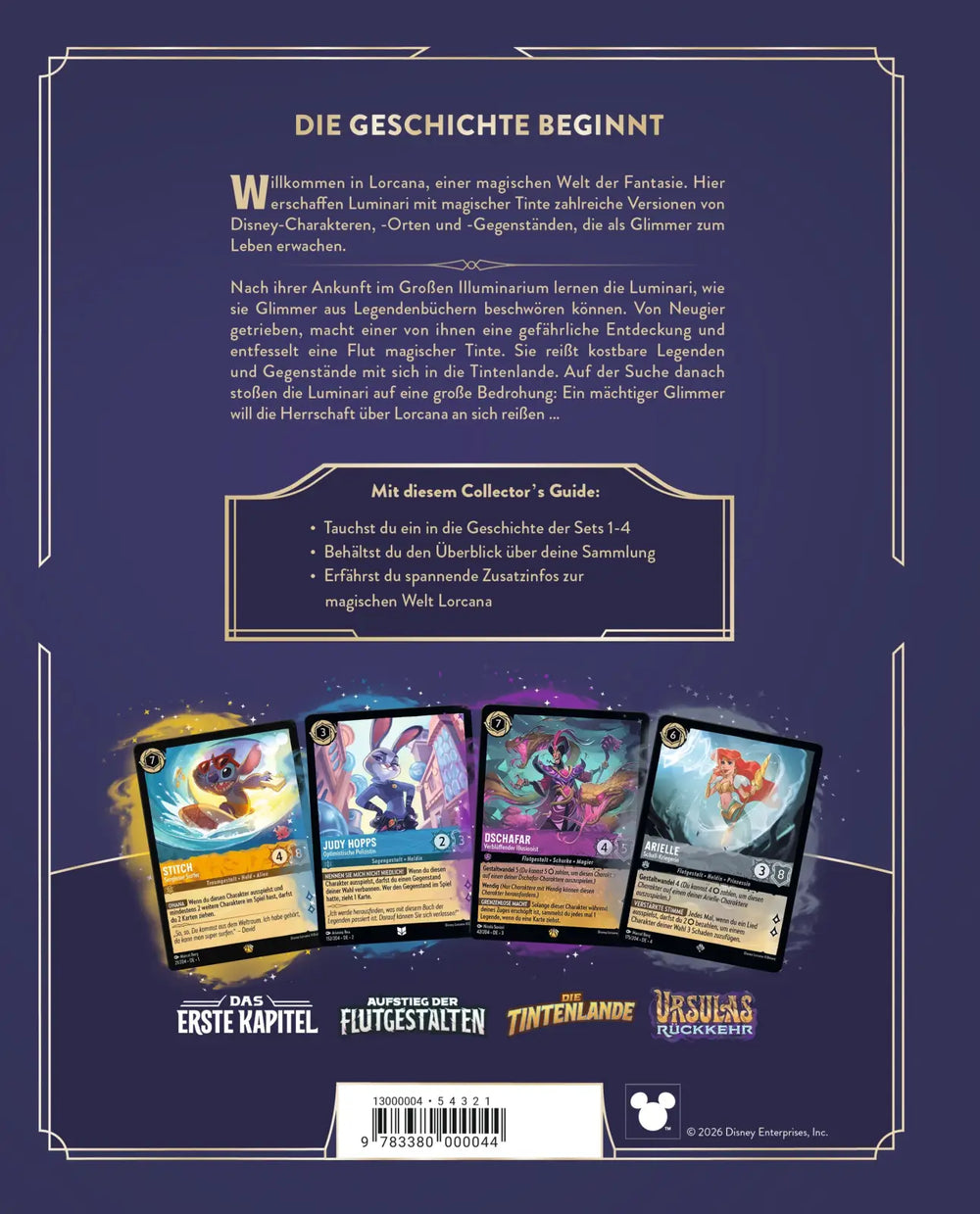 Disney Lorcana: Der offizielle Collector’s Guide - Sets 1-4 (DE) - Ravensburger - Accessories