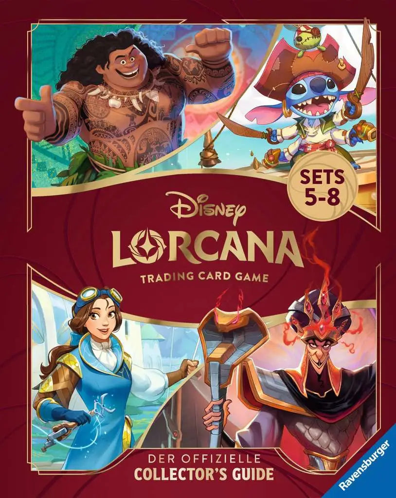 Disney Lorcana: Der offizielle Collector’s Guide - Sets 5-8 (DE) - Ravensburger - Card Games