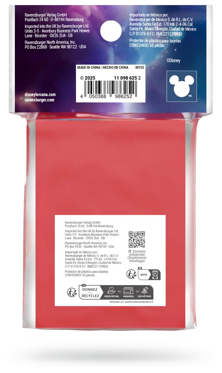 Disney Lorcana: Fabled Card Sleeves Goof Troop Ravensburger Accessories