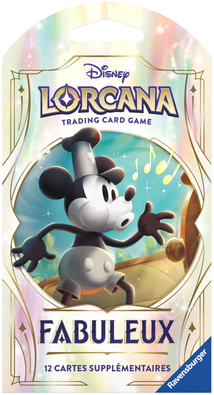 Disney Lorcana: Fabuleux Booster Display (24 Booster) (FR) Ravensburger Card Games