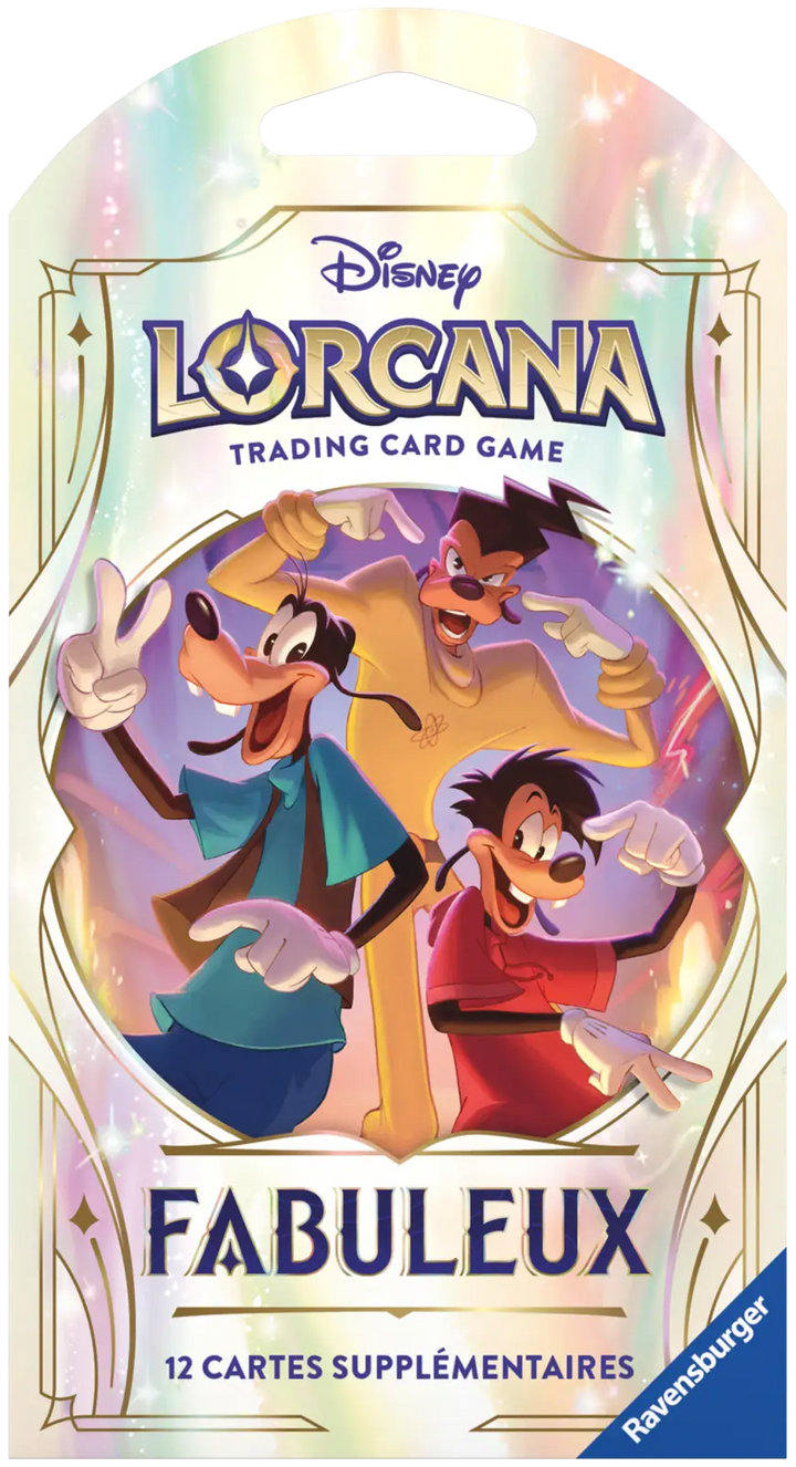 Disney Lorcana: Fabuleux Booster Display (24 Booster) (FR) Ravensburger Card Games