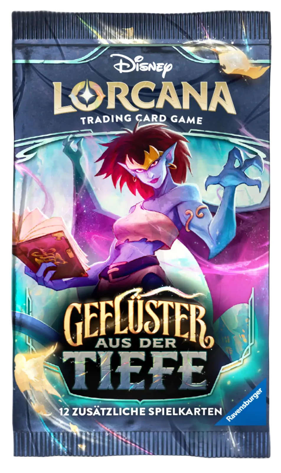 Disney Lorcana: Geflüster aus der Tiefe - Booster Display (24 Booster) (DE) - Ravensburger - Card Games