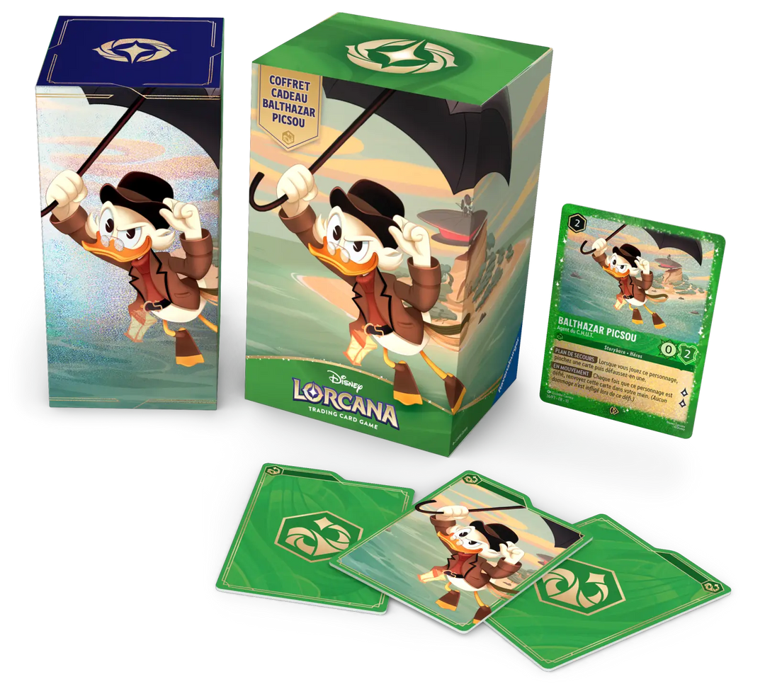 Disney Lorcana: Givresort - Balthazar Picsou - Coffret cadeau (FR) - Ravensburger - Card Games
