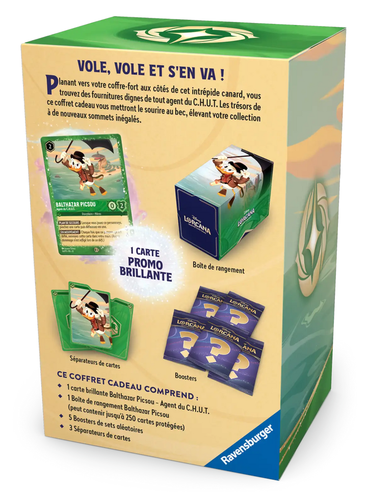 Disney Lorcana: Givresort - Balthazar Picsou - Coffret cadeau (FR) - Ravensburger - Card Games
