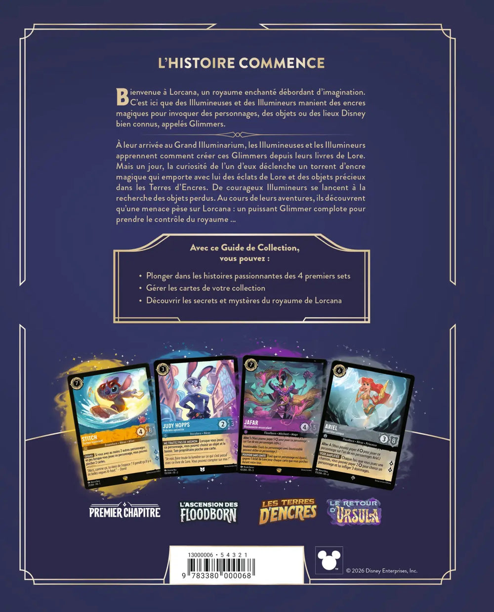Disney Lorcana: Guide de collection - Sets 1 - 4 (FR) - Ravensburger - Accessories