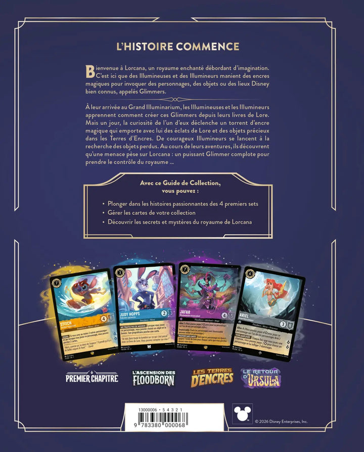 Disney Lorcana: Guide de collection - Sets 1 - 4 (FR) - Ravensburger - Accessories