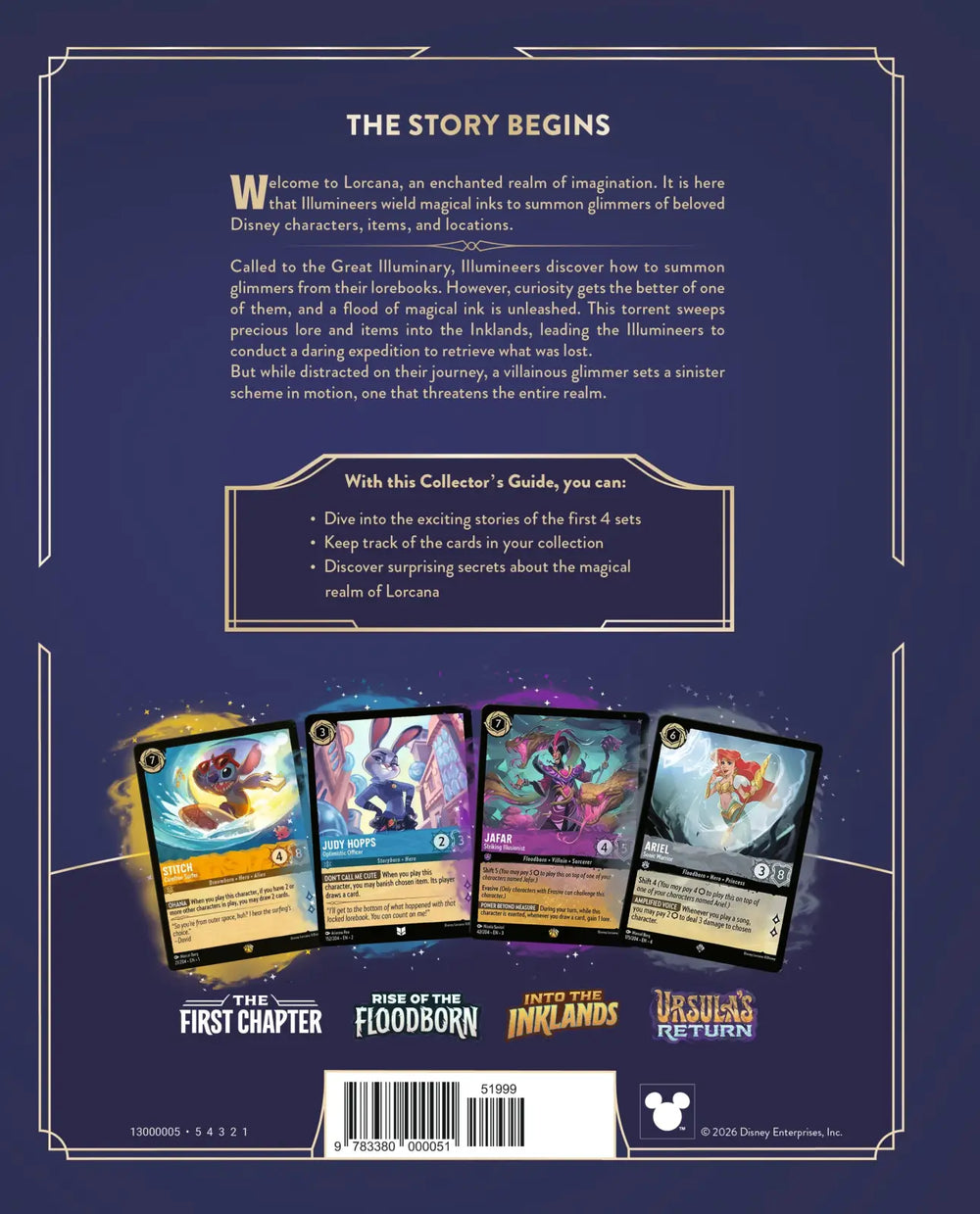 Disney Lorcana: Official Collector’s Guide - Sets 1-4 (EN) - Ravensburger - Accessories