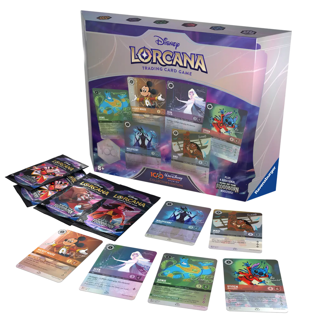 Disney Lorcana: Rise of the Floodborn - Disney100 Collectors Edition - Gift Set (EN) - Ravensburger - Card Games