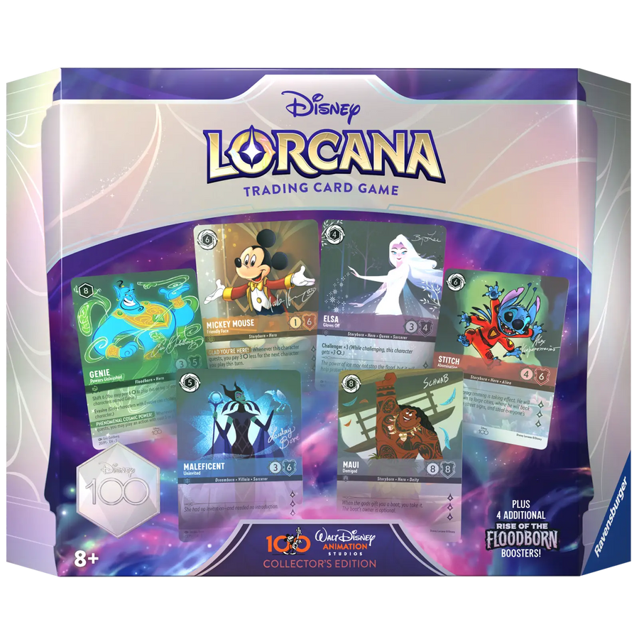 Disney Lorcana: Rise of the Floodborn - Disney100 Collectors Edition - Gift Set (EN) - Ravensburger - Card Games